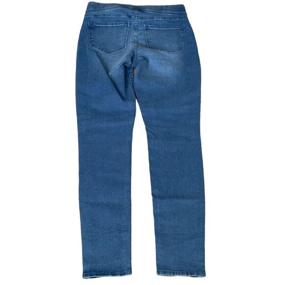 Old Navy Mid Rise Slimming Effect Waistband Super Skinny Jeans Size 6 Tall NWT - Picture 3 of 12